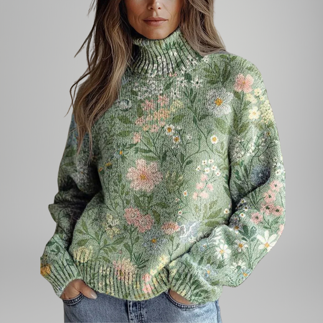 Iris | Warm and Elegant Turtleneck