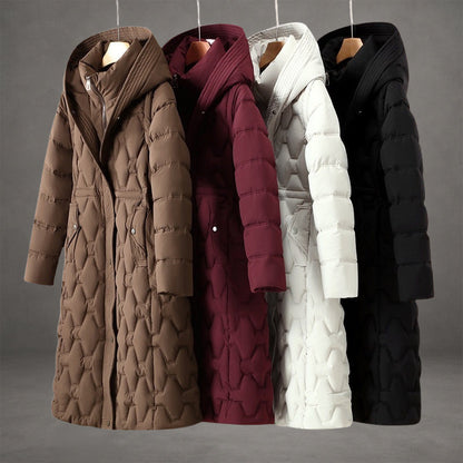 PATRICIA | Longline Hooded Elegant Coat