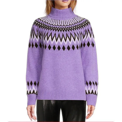 Nora - Soft knit Sweater with Nordic Pattern