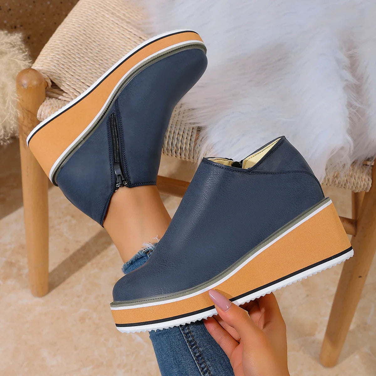 Maja – Orthopedic Leather Shoes