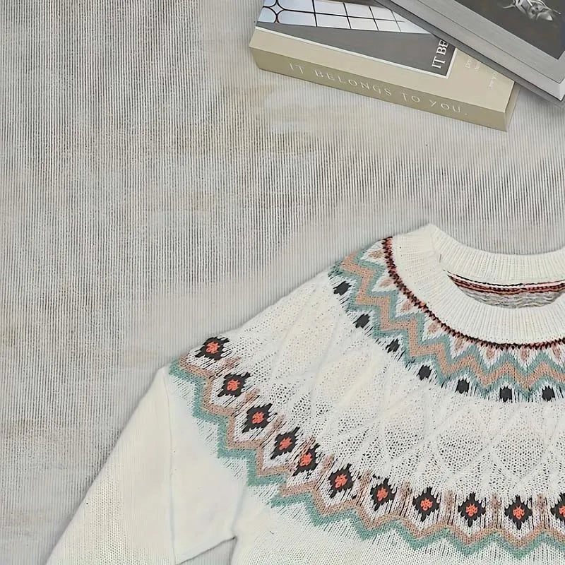 Olivia - Vintage Knit Sweater for Women