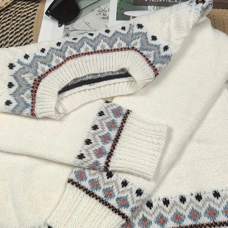 Olivia - Vintage Knit Sweater for Women