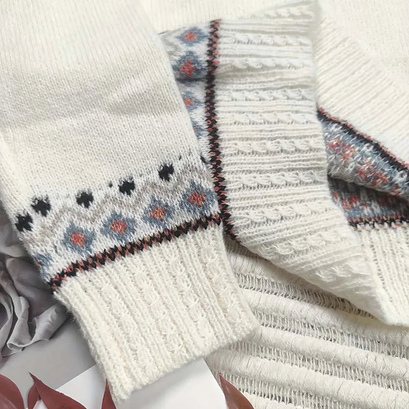 Olivia - Vintage Knit Sweater for Women